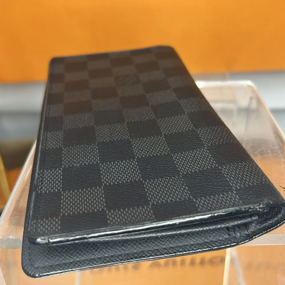 LOUIS VUITTON Louis Vuitton Ebene Wallet Demier Brazza